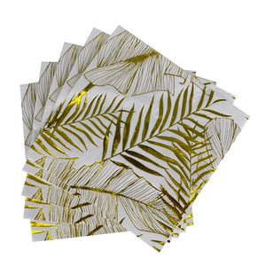 <span class=keywords><strong>Tovaglioli</strong></span> <span class=keywords><strong>di</strong></span> <span class=keywords><strong>carta</strong></span> con motivo a foglia all'ingrosso della fabbrica che stampano <span class=keywords><strong>tovaglioli</strong></span> <span class=keywords><strong>di</strong></span> <span class=keywords><strong>carta</strong></span> color <span class=keywords><strong>argento</strong></span> con stampa in oro - Product Image 1