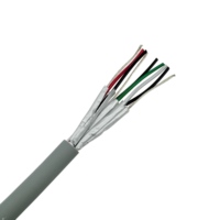 Cable de Control de Seguridad 22AWG de 6 Hilos, Par de Cables Trenzados TC con Cubierta de PVC/LSZH, Cable Electrónico con Blindaje de Lámina de Aluminio 8777 para el Hogar