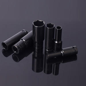 Clé à douille électrique 1/2 pouce, vente en gros d'usine, douilles hexagonales allongées 8-32 mm, lot de 10 pièces, acier au carbone de qualité industrielle - Product Image 1