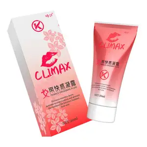 Climax Hot Cold Adult Sex Supplies Lubrificante Anal Pessoal à Base de Água Fabricante Gel Lubrificante Sexual