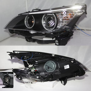 Faros Delanteros LED CCFL Angel Eyes para <span class=keywords><strong>BMW</strong></span> E60 <span class=keywords><strong>523i</strong></span> 525i, Años <span class=keywords><strong>2003</strong></span> a 2004, Compatibles con el Coche Original con Bombillas de Xenón HID LF - Product Image 3