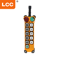 Télécommande de treuil F24-10S pour grue Hiab 10, bouton à vitesse unique, VHF 18-65V et 65-440V