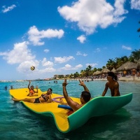 Kaitai XPE-FM Faltbare 3-Schicht XPE-Schaum-Wassermatte mit Hoher Schwimmfähigkeit für Meer & See, 100-500kg Tragkraft