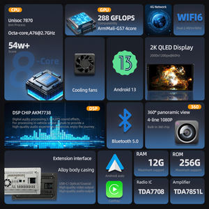 Radio de Coche UIS 7870 2K Android 13 con Pantalla, Estéreo, <span class=keywords><strong>Carplay</strong></span>, 4G, DSP, WIFI, GPS, Navegación, Autoradio para <span class=keywords><strong>Mazda</strong></span> <span class=keywords><strong>3</strong></span> Axela 4 BP <span class=keywords><strong>2018</strong></span> - 2023 - Product Image 6