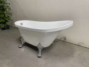 Rokbath-<span class=keywords><strong>Bañera</strong></span> real para baño de lujo, <span class=keywords><strong>bañera</strong></span> de princesa en blanco puro con grifo de ducha, superventas, 2017 - Product Image 4