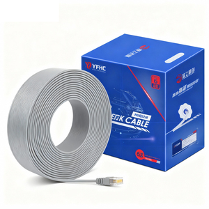 Nhà Máy Giá Cat6 UTP không được che chở PVC Áo khoác mạng cáp 4 cặp Lan Đồng CCA 305m 1000ft Chất lượng cao cáp thông tin liên lạc - Product Image 6