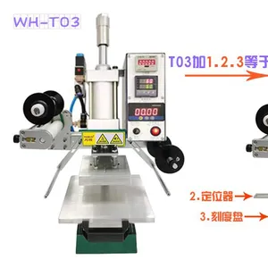 Manual small hot pressing foil stamping machine