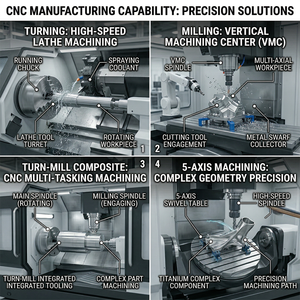 Custom Metal Fabrication CNC Milling Turning Stainless Steel Aluminum Parts for Automotive Industrial CNC <strong>Machining</strong> <strong>Service</strong> - Product Image 3