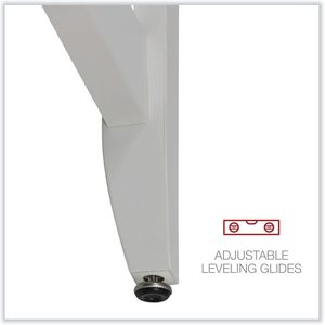 Bureau d'écriture Alera Farmhouse 47,24" x 23,62" x 29,53" pour ordinateur, blanc - Product Image 3