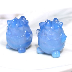 ร้อนขายที่มีคุณภาพสูงสีฟ้าโอปอลคริสตัลงานฝีมือแกะสลัก <span class=keywords><strong>Togepi</strong></span> - Product Image 5