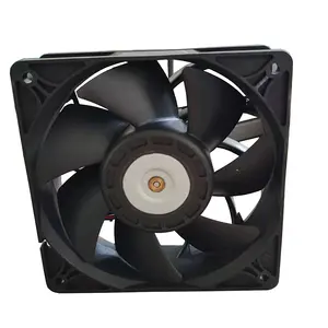 Ip67 su geçirmez Fan 120x120x38mm 250CFM yüksek hızlı 7000rpm DC soğutma fanı için açık ekran 1 yıl garanti