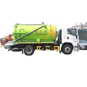 Camión de Succión de Aguas Residuales Isuzu Juke de 13 Metros Cúbicos con Transmisión Automática, Vehículo Todo en Uno para Eliminación de Residuos Fecales y Desatascado de Tuberías - Product Image 5