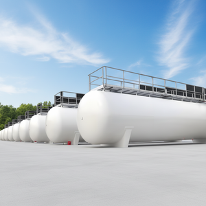 Remolque de Almacenamiento para Cilindros de Gas, Indicador de Nivel de Combustible <span class=keywords><strong>Butano</strong></span>, Tanque Vertical de Propano LPG de 100m3 - Product Image 5