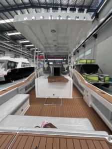 11m * 3.3 plaque eau salée aluminium vitesse <span class=keywords><strong>plaisir</strong></span> <span class=keywords><strong>centre</strong></span> console bateau de pêche bateaux en aluminium soudé pour la pêche avec moteur - Product Image 6