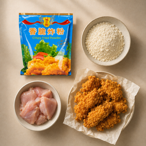 Polvo para Pollo Frito 1kg (12 Bolsas) Compra al por Mayor Precio Competitivo para Restaurantes Chinos en el Extranjero - Product Image 4