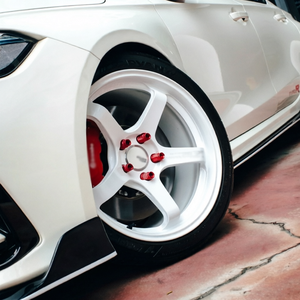 Cerchi Sportivi Personalizzati in Alluminio Forgiato Leggero 5*120 5*114.3 Deep Dish a Cinque Razze Singole per Auto Sportive, Personalizzazione per NA NB RX8 GR86 - Product Image 1