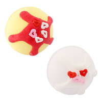 Offre Spéciale bio de marque privée enfants presse douche bombes de bain pétillantes boîtes de cupcake emballage cadeau de bombe de bain ensemble