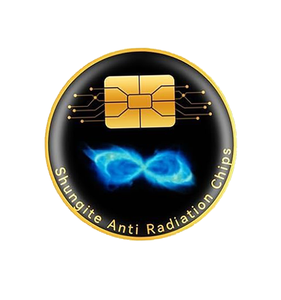 6 autocollants colorés anti-radiation EMF Quantum Shield, étanches, or et argent, pour appareils électriques, en stock (6 pièces par boîte) - Product Image 5