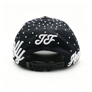 Cappello Trucker a 5 Pannelli con Strass Luccicanti, Fodera in Raso, Logo Personalizzato con Ricamo ad Alta Frequenza e Stampa, Gorras - Product Image 5