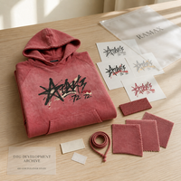 Sweat à capuche imprimé graffiti bordeaux délavé 480 GSM, streetwear graphique pour hommes, personnalisable OEM ODM, marque privée, vente en gros