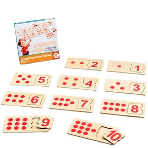 Puzzle <span class=keywords><strong>en</strong></span> <span class=keywords><strong>bois</strong></span> Montessori pour l'éducation précoce des enfants, jeu de correspondance numérique et cognitive, développement des capacités pratiques, 5-7 ans, <span class=keywords><strong>boîte</strong></span> de couleur - Product Image 5