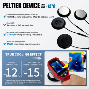 Chaleco Refrigerante TEC Semiconductor Peltier para <span class=keywords><strong>Verano</strong></span>, Aire Libre, <span class=keywords><strong>Hombre</strong></span> y Mujer, Informal, 100% Poliéster, Ropa Refrigerante para Clima Cálido - Product Image 3