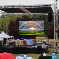 Location de panneaux d'affichage LED pour fond de scène couleur, P2.6 P2.9 P3.9, mur vidéo LED, écran LED intérieur/extérieur