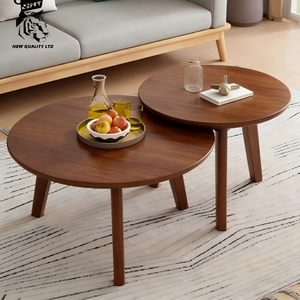 ผู้ผลิตจีน ราคาถูก รับสั่งทำ มีสินค้าในสต็อก โต๊ะกาแฟไม้สไตล์ลอฟท์ จัดส่งทันที เฟอร์นิเจอร์ห้องนั่งเล่นทันสมัย - Product Image 6