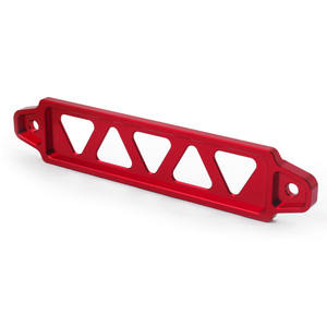 Support de batterie de voiture en alliage d'aluminium avec boulon en J, conception triangulaire à cinq trous, accessoires de batterie - Product Image 1