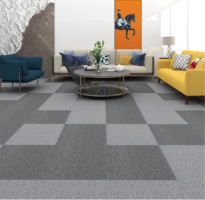 Đen gạch Thảm đầy màu sắc Nylon vuông thảm sàn gạch dày gạch thảm - Product Image 1