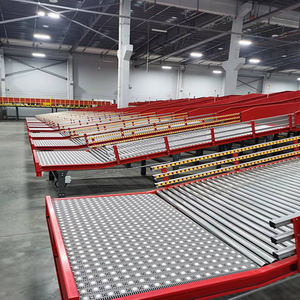 Lojistik sanayi dayanıklı plastik rulo üst kemer ağır taşıma 400 serisi topu örgü kemer 400 plastik konveyör zinciri kemer - Product Image 3