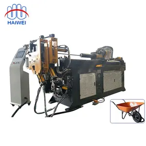 50CNC professional hydraulic press brake exhaust tube bender steel pipe bending machine price