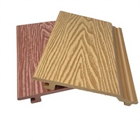 Panneaux muraux WPC en composite bois-plastique pour extérieur, imitation bois, imperméables, pour murs extérieurs