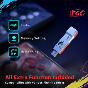 Brook Wingman FGC convertisseur de jeu pour Console P5/<span class=keywords><strong>P4</strong></span> filaire Arcade combat bâton Hitbox contrôleur adaptateur pour PC Street Fighter 6 - Product Image 3