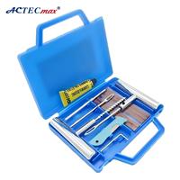 Fournisseur chinois ACTECmax, kit de réparation de pneus multifonctionnel de luxe 11 pièces AC.135.900, kit de réparation de pneus sans chambre à air pour voiture, kit de réparation de pneus sous vide