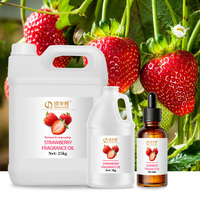 Huile parfumée à la fraise en gros, haute concentration, haute pureté 99,5%-100%, parfum fruité pour parfums, bougies et savons