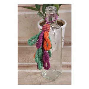 New Style Handmade Cotton Tassel for Keychain for Sale Bulk Supplier And Manufacture By Refratex India Made in India for Best Qu