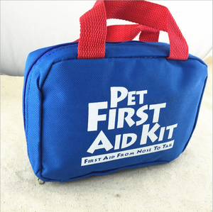 Sac médical d'urgence pour animaux de compagnie personnalisé en usine, trousse de premiers soins pour chien Molle, accessoires pour animaux de compagnie, kit de sécurité pour animaux de compagnie, bleu - Product Image 6