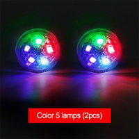 Universal LED Car Opening Door Safety Warning Anti Collision Lights Magnetic Sensor Strobe Flashing Alarm Lights Parking Lamp