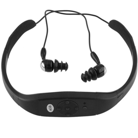 4GB Waterproof Sports Headband MP3 Player Submersible MP3 Player