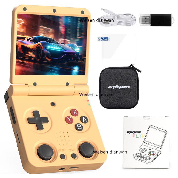 【美品】Miyoo flip V2 Amazon.co.jp: Miyoo Miyoo Flip V2 レトロ ハンドヘルド ゲーム