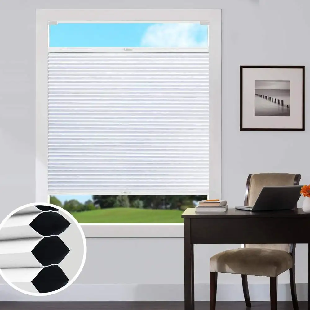 Top Down Bottom Up Cellular Shades Cordless Honeycomb Blinds For Window Shades