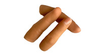 Prothèses de doigts en silicone personnalisées, doigts en gel de silice pour amputés