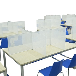 Hoja de Shield de pantalla soporte separación divisor de <span class=keywords><strong>la</strong></span> escuela 32X24 claro restaurante Instock acrílico estornudo <span class=keywords><strong>guardia</strong></span> - Product Image 1
