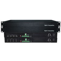 Émetteur-récepteur à fibre optique haute définition 1080P60 à 4 canaux avec connecteur FC à distance de transmission de 10KM-Accessoire audio et vidéo
