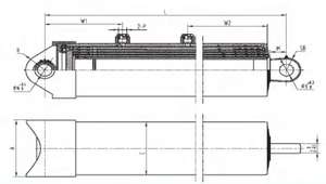 Promocional Varios Minería de acero inoxidable Cilindro de elevación hidráulica Camión volquete Cilindro telescópico frontal - Product Image 2