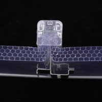 Plaque de polycarbonate colorée en U, résistante aux UV, pour toiture