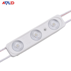 Modules LED 3 lampes à injection 12V dimmables IP67 pour enseignes rétroéclairées souples, modules LED pour caissons lumineux publicitaires étanches en extérieur - Product Image 2