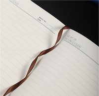 Carnet de notes de bureau personnalisé avec logo, impression personnalisée, carnet en cuir A5