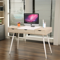 Desain Modern meja furnitur kantor di MDF harga grosir untuk penggunaan rumah sekolah dan lorong
